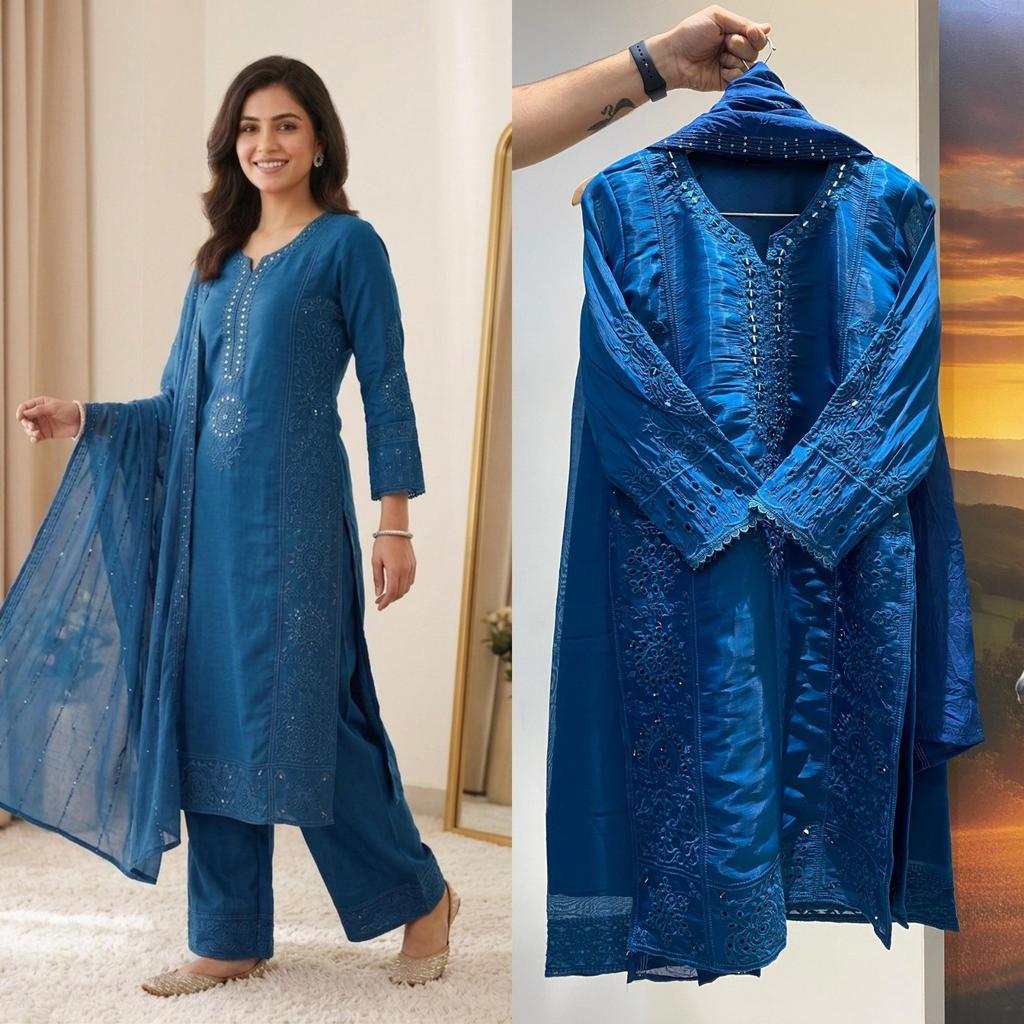 Indian Bollywood Designer Salwar Kameez Beautiful Pakistani Ethnic Salwar Suit