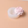Small Peony Silicone Mold for Ice Cream, Chocolate, Mousse, Cake, Plaster, Candle, Resin, and Soap