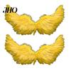 Adjustable Angel Wing Straps 2Pcs Feather Wings for Women Girls Fairy Costume Compact with Elastic Halloween Cosplay Party Stage Performance