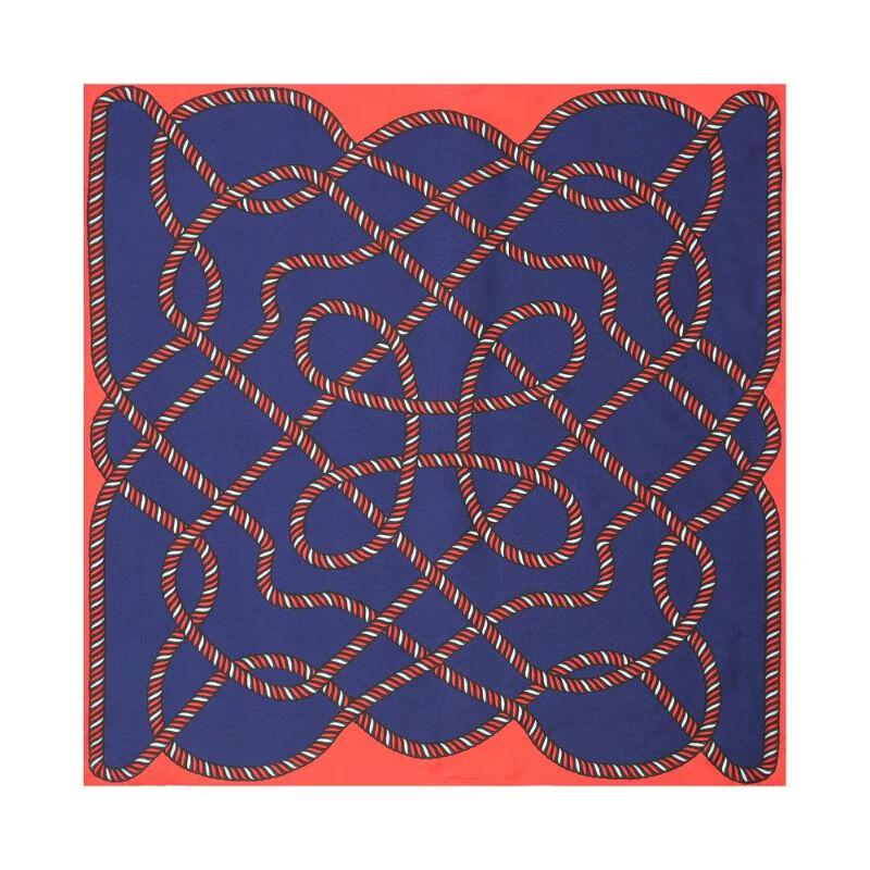 TXRMDX Men s Mulberry Silk Twill Foulard One Size