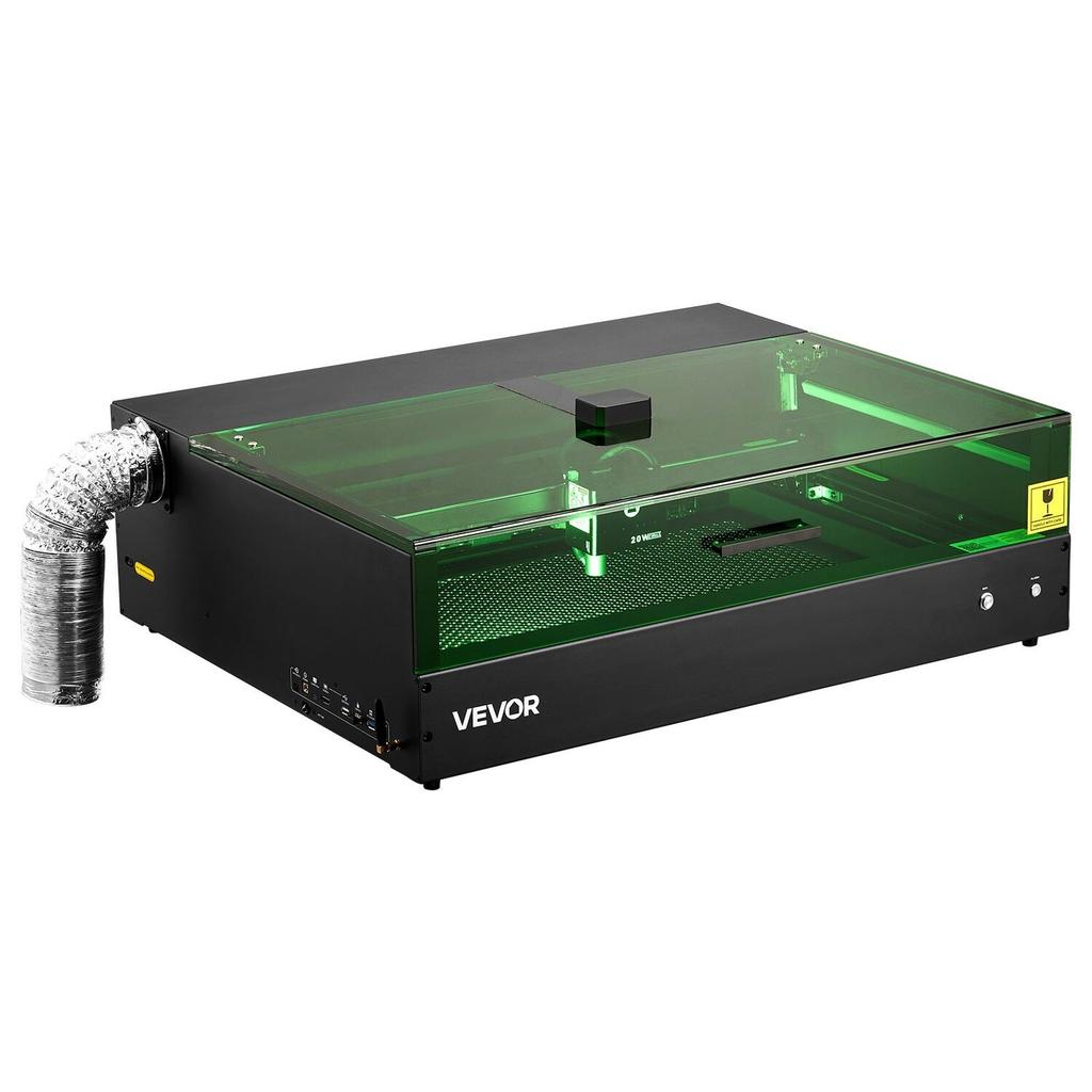 Laser Engraver, 20W, Laser Engraving and Cutting Machine with Enclosure Camera, Laser Cutter, 36000 mm/min, 500 x 320 mm Working Area, for Wood,