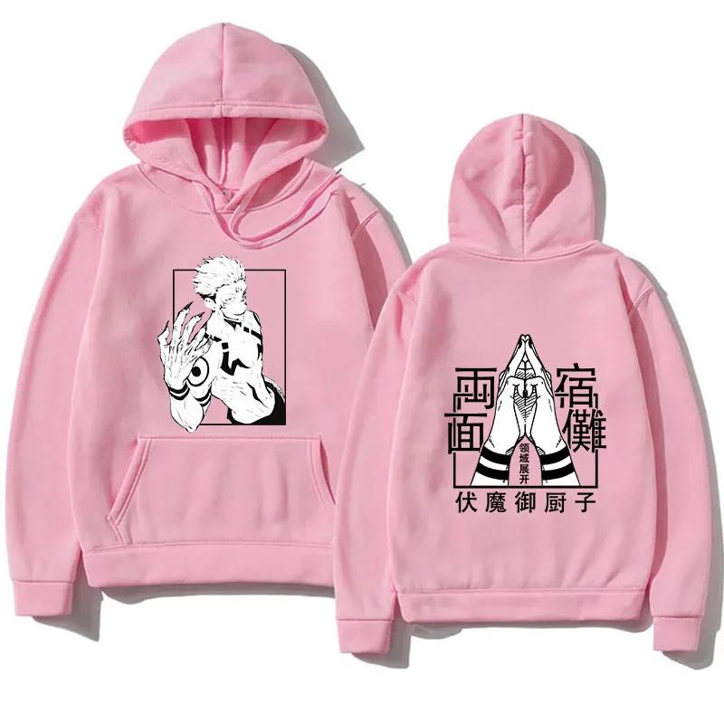2024 Anime Jujutsu Kaisen Fushiguro Toji Graphic Hoodie Men Women Fashion Oversized Pullover Shirts Male Manga Fashion HoodyTop