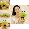 Adorable Large Eye Frog Plush Toy Cuddly Stuffed Animal Soft Pillow For Kids Gift