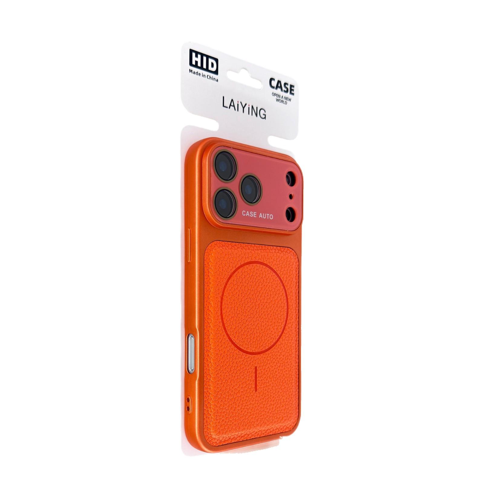 

Crystal Lens Lychee Pattern Magnetic Drop-proof Full Coverage Phone Case for iPhone 11 Pro Max iPhone 14