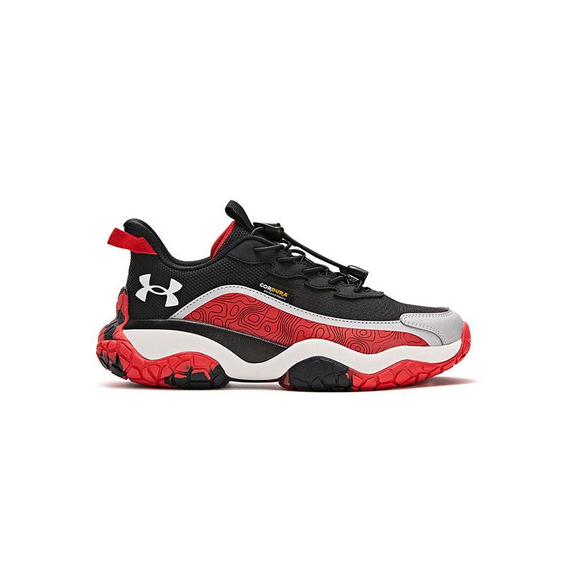 Under Armour Casual Versatile Sports Series Non-Slip Shock Absorbing Wear-Resistant Breathable Kids Running Shoes Kids Running Shoes 2431503-100