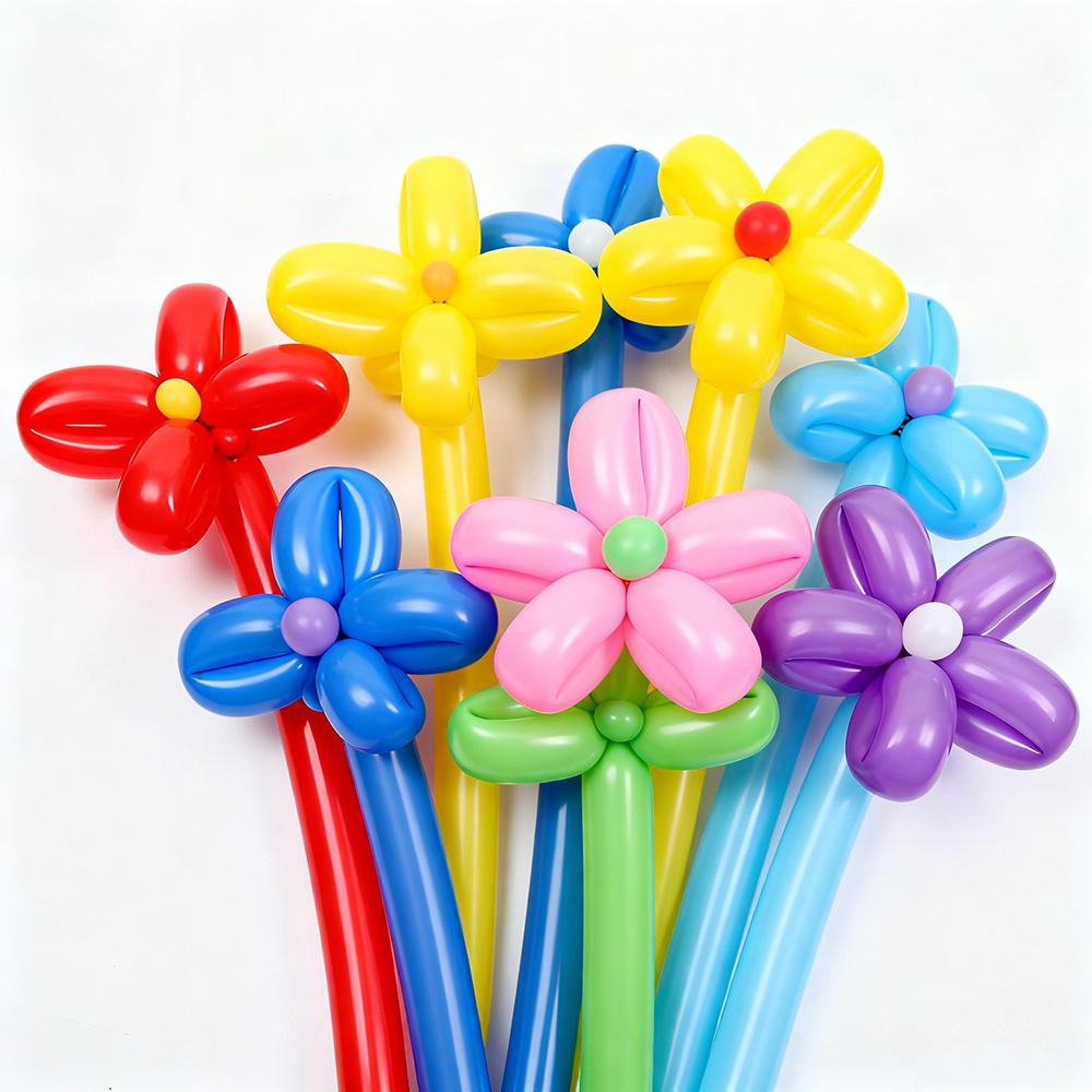 50/100 stuks 1,5g Hoge Elasticiteit Lange Ballonnen Magische Ballon Kleur Latex Ballonnen DIY Opblaasbare Ballon Verjaardag Feest Decoratie