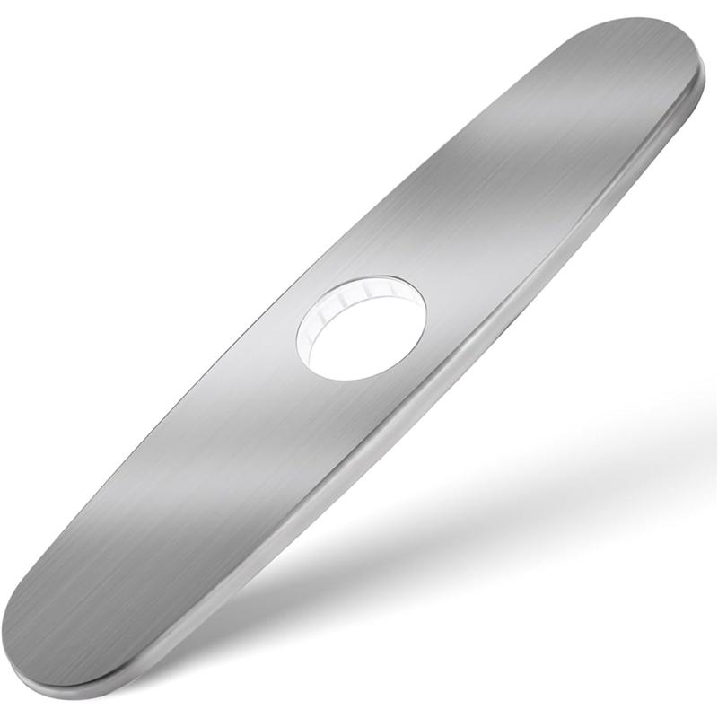 ABUL-2X Faucet Deck Plate,10Inch Cover Plate For Faucet Holes Kitchen Faucet Deck Plate Faucet Plate Cover