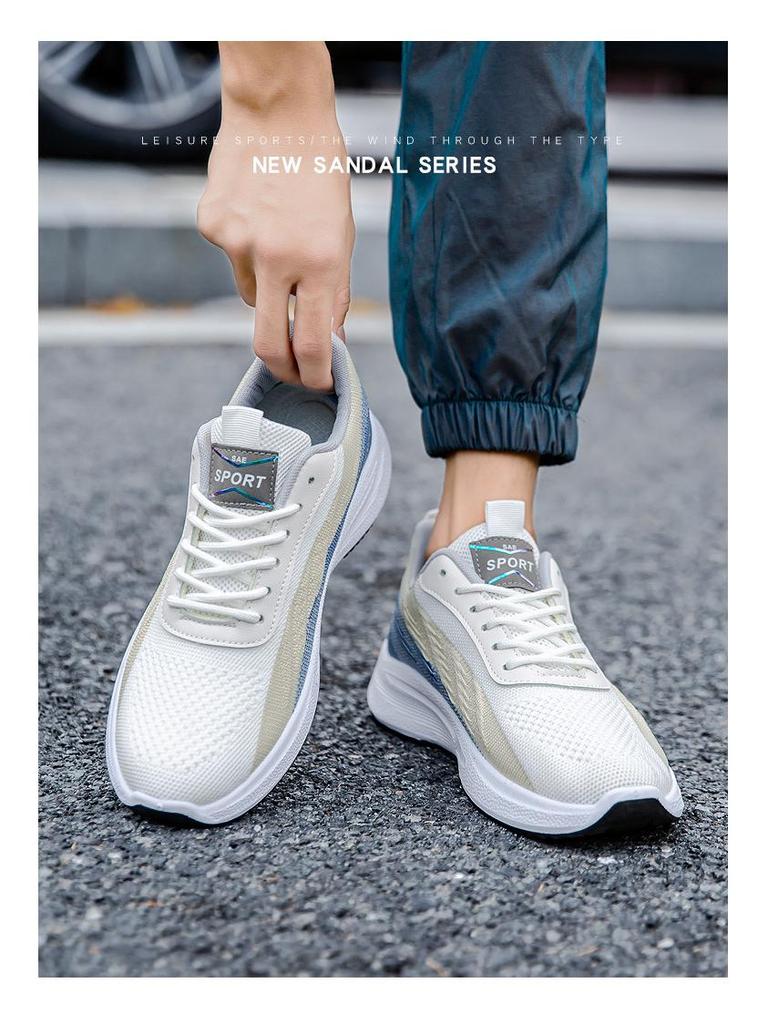 2024 Herren Atmungsaktive Weichsohle Freizeit Laufschuhe - Bequem, Abriebfest, Modische Sportsneaker