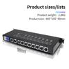 Signal Splitter 8 Channel DMX512 Stage Lighting Controller DJ Distributor Lighting Disco Wedding Party Signal Amplifier Distribu Atmosphere