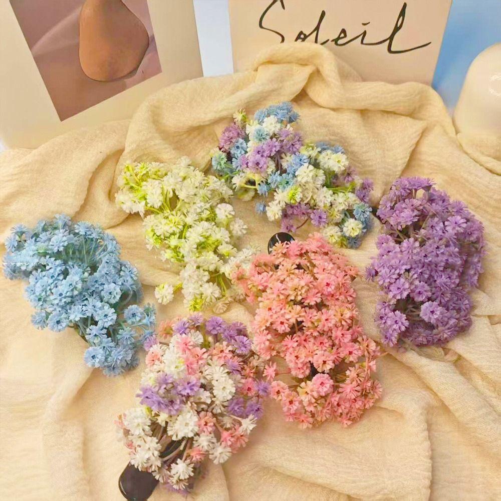 Sweet Floral Side Clip Fairy Thai Hairpin Headwear Starry Sky Flower Hair Clip  Female