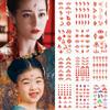 Body Hands Arm Leg Flowers Temporary Tattoo Fake Tattoo Forehead Tattoo Decals Body Art Stickers