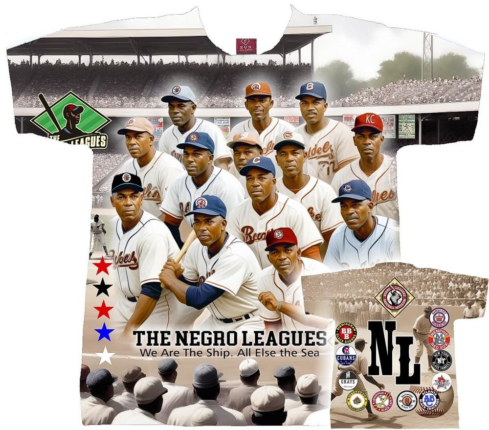 NEGRO LEAGUE BASEBALL T-SHIRT. Black History Month T-Shirt. FBA Tee. Unisex T-Shirt XXXL