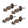 4 Sets Antique Drawer Pendant Pulls Exquisite Pattern Elegant Retro Pendant Antique Decorative