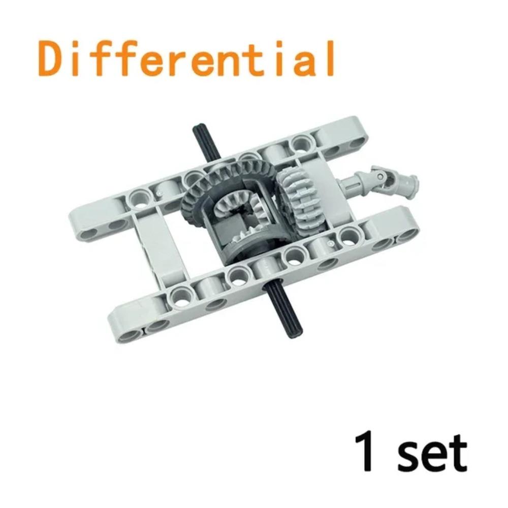 High-Tech Part Differential Gears MOC Technical Differential Building Blocks Mechanical Toys Compatible with 6573 62821 65414