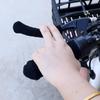 Simulated Plush Grip Glove Motorcycle Handle Cover For Winter Thick Warm Handle Gloves Covers Universal Scooters Hand Warme R9P5