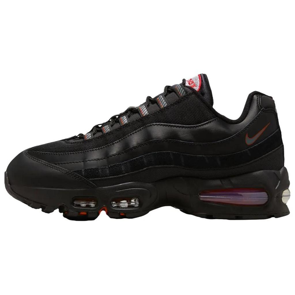 Nike Air Max 95 'Big Bubble - Black University Red' (Unisex) Black / University Red / White / Smoke Grey Running Shoes IH1228 003