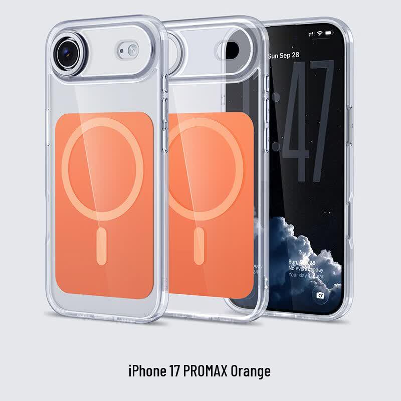 CAXITON Magnetic Acrylic Phone Case for iPhone 17 Pro Max