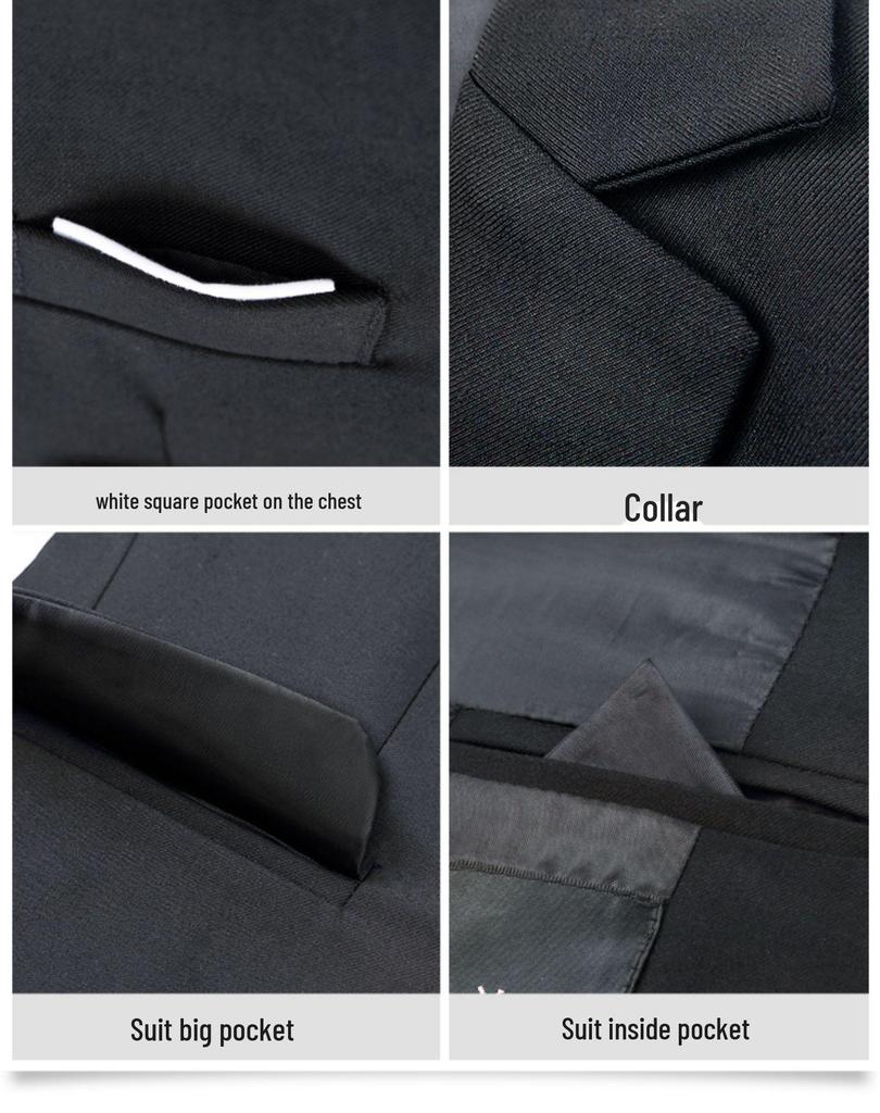 2025 Chlapecká smokingová souprava pro klavírní vystoupení a formální události