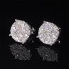 Full Moissanite D Color  Women's Men Hip-hop Earrings 925 Silver Screw Ear Stud High Quality Fine Jewelry for Women  Gift