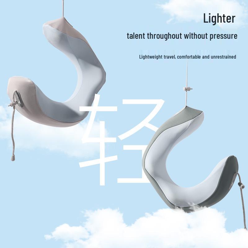 Memory Foam U-Shaped Travel Neck Pillow for Airplanes and Office Naps