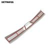 For Mazda CX-3 CX3 2014-  2024 Interior Rear Trunk Bumper Foot Plate Tail Door Sill Scuff Guard Plate Car Accessories