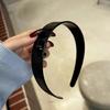 Dámský Vlasový Obruč Rozšířený Design Protiskluzové Zuby Čelenka Acetátová Deska Vysoká Pevnost