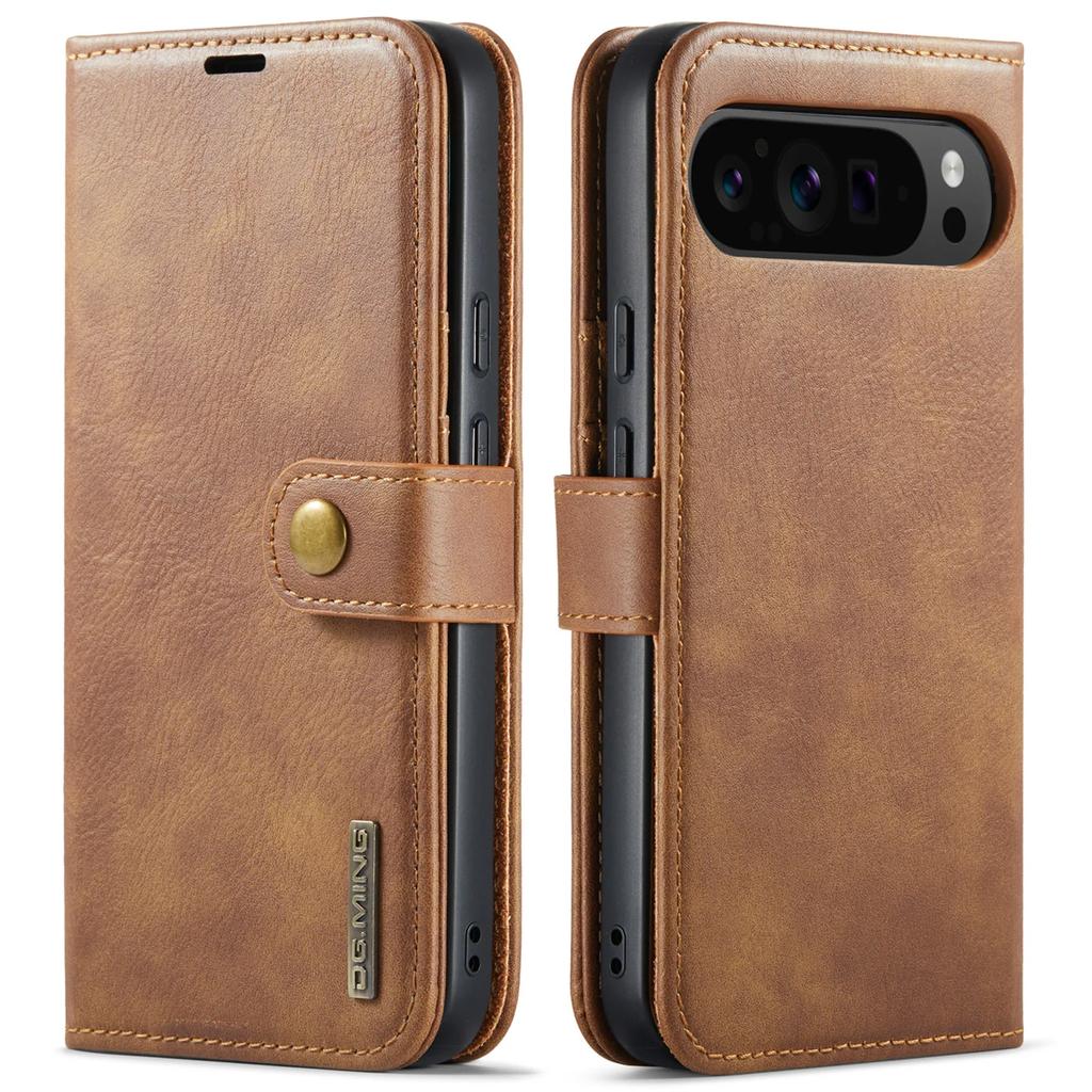 2 In 1 Detachable Cards Solt Wallet Leather Phone Case For Google Pixel 9 Pro XL 8A 7 7A 6 6A Magnetic Removable Bag Book Cover