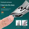 Super Sharp Stainless Steel Large-Opening Nail Clipper Set, Oblique-Edge Pedicure Tools