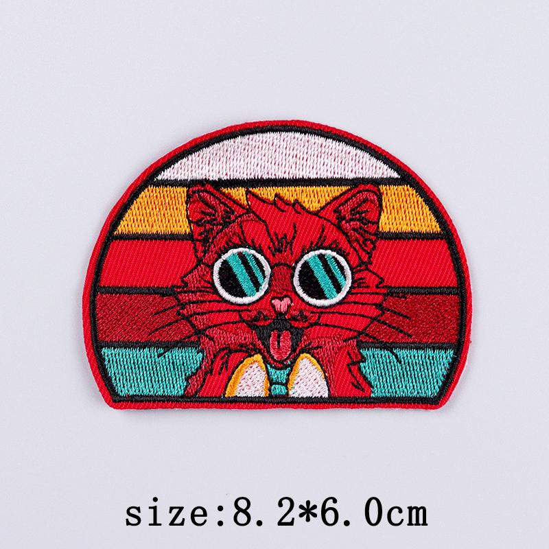 Patch Brodé Arc-en-ciel LGBT Thermocollant Pour Vêtements Patches Thermocollants Sur Vêtements Patch Cœur Gay Pour Vêtements Badges