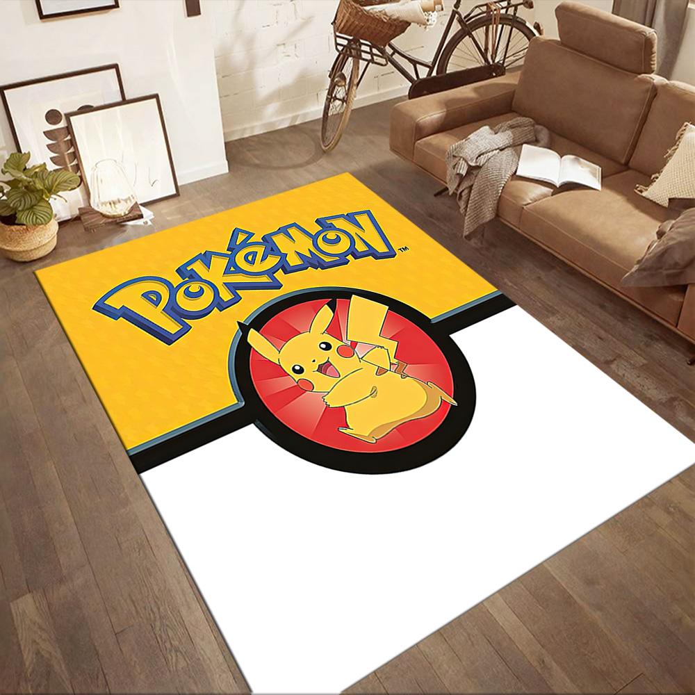 Pikachu Minimalist Artwork Square rugs are a great choice for living rooms, bedrooms, home décor, and as gifts.