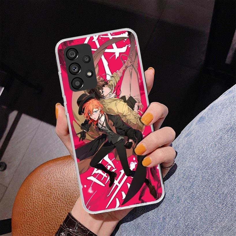Bungo Stray Dogs Double Black Phone Case For Samsung Galaxy A17 A16 A15 A14 A13 A57 A56 A55 A54 A53 A37 A36 A35 A34 A33 A26 A25