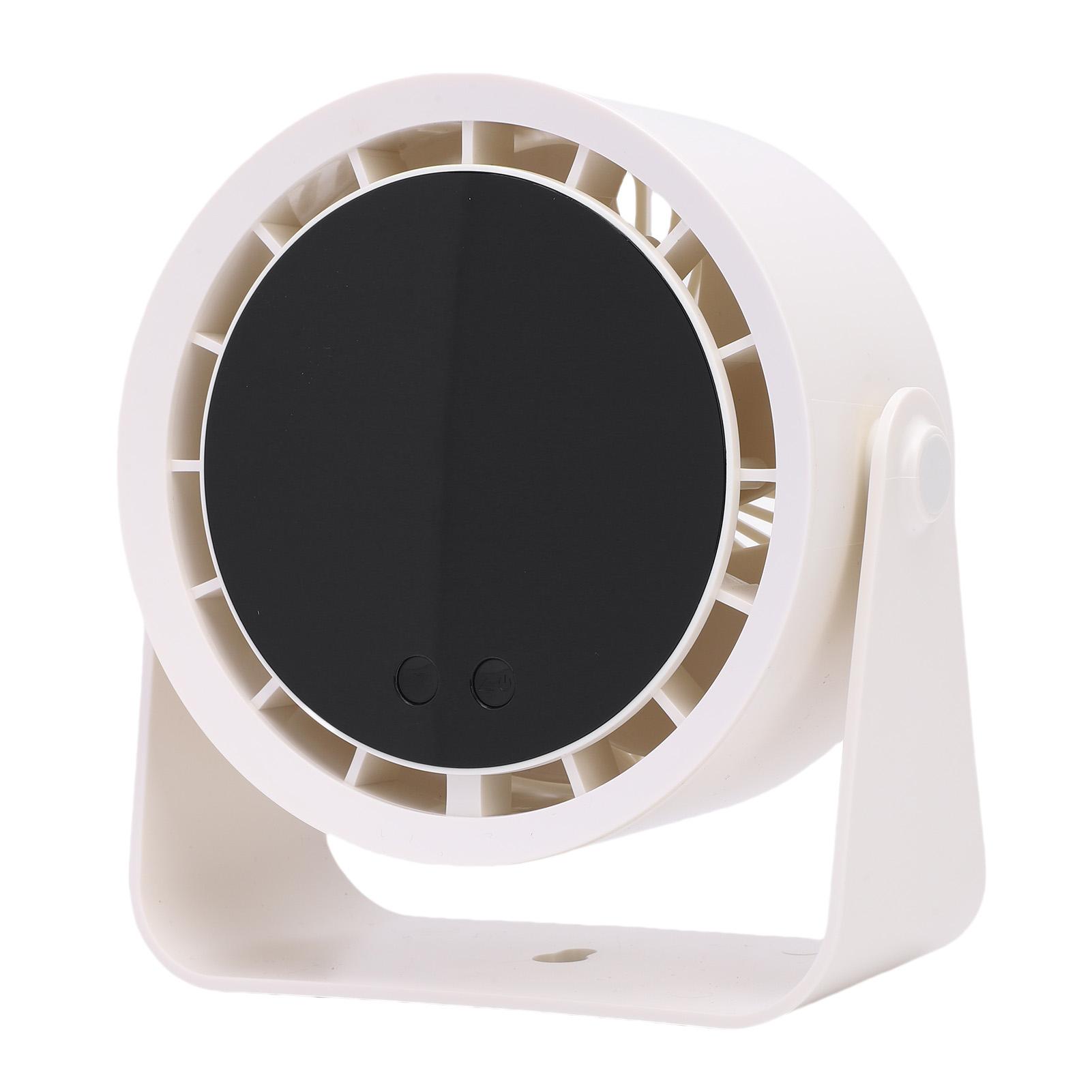 

Маленький настольный вентилятор Flip Тихий настольный вентилятор со 100 скоростями Светодиодный цифровой дисплей Аккумулятор