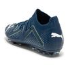 New PUMA Future Match Anti Slip Wear Resistant Low Top Kids' Soccer Shoes Navy Blue Kids' 107385-03