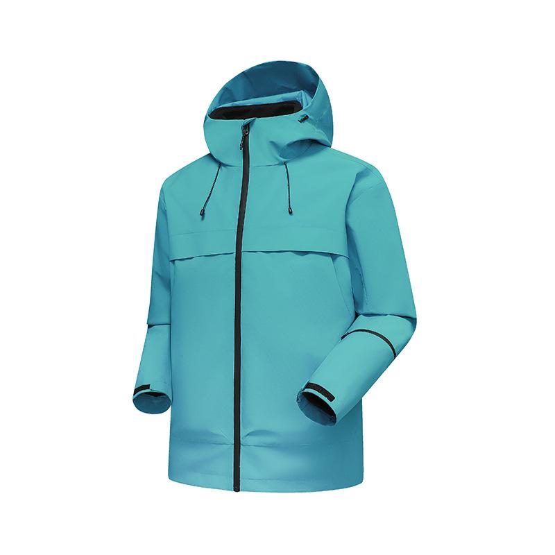 Autumn Windproof Waterproof Three-in-One Outdoor Workwear Jacket - Customizable with Logo