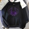 Genshin Impact Varesa Anime Hoodie Men Retro Sweatshirt Autumn/Winter Kawaii Retro Casual Sweatshirt