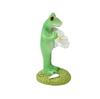 DAIKAI Copo Flower Fortune Telling x x cm Frog Ornament Result? 2.7 2.6 5.1