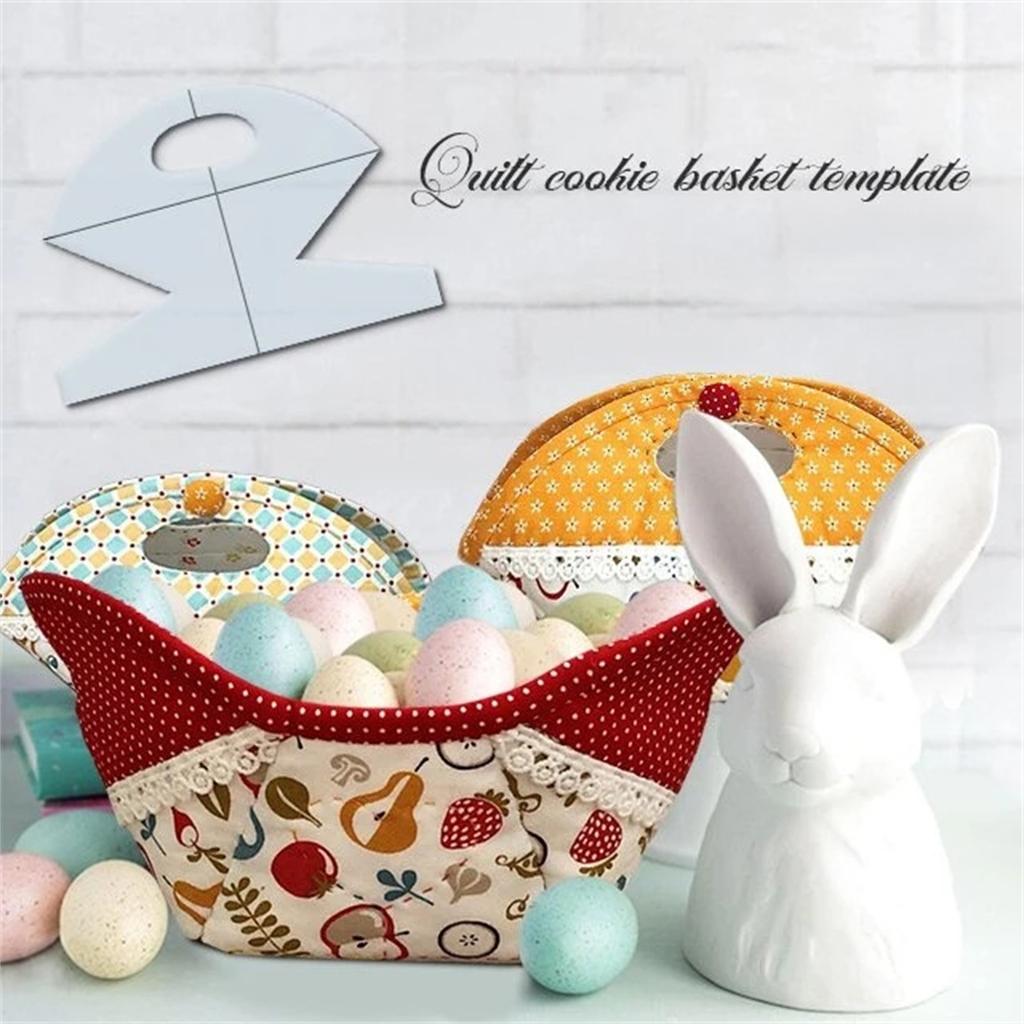 Bowl Cozy Pattern Templates 5Inch 10Inch 16Inch Acrylics Patchwork Templates Quilting Ruler for Patchwork Sewing Pattern