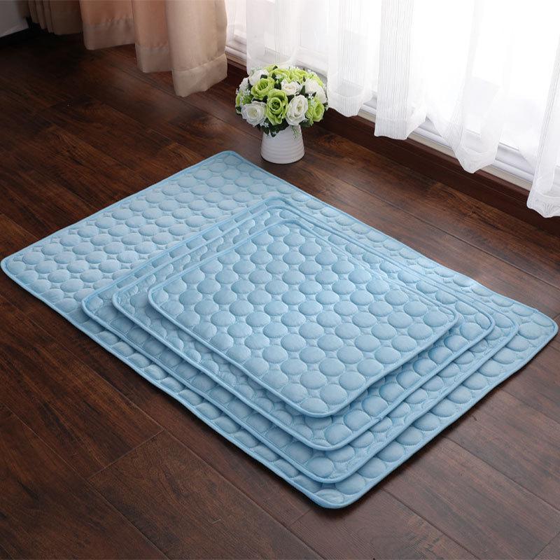 Cool Silk Pet Mat - Ice Cooling Mat for Cats & Dogs