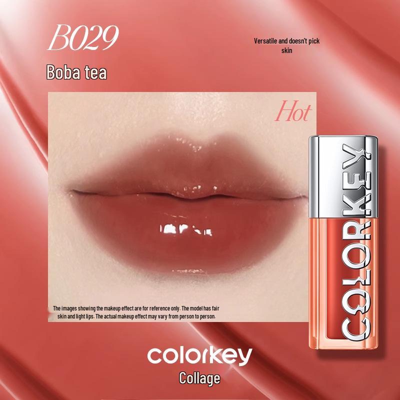 

Colorkey Women s Water Light Nude Lip Gloss & Oil Essence Lipstick