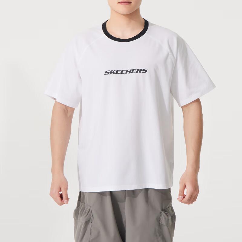 Skechers Men s Crew Neck Short Sleeve T-Shirt S Men