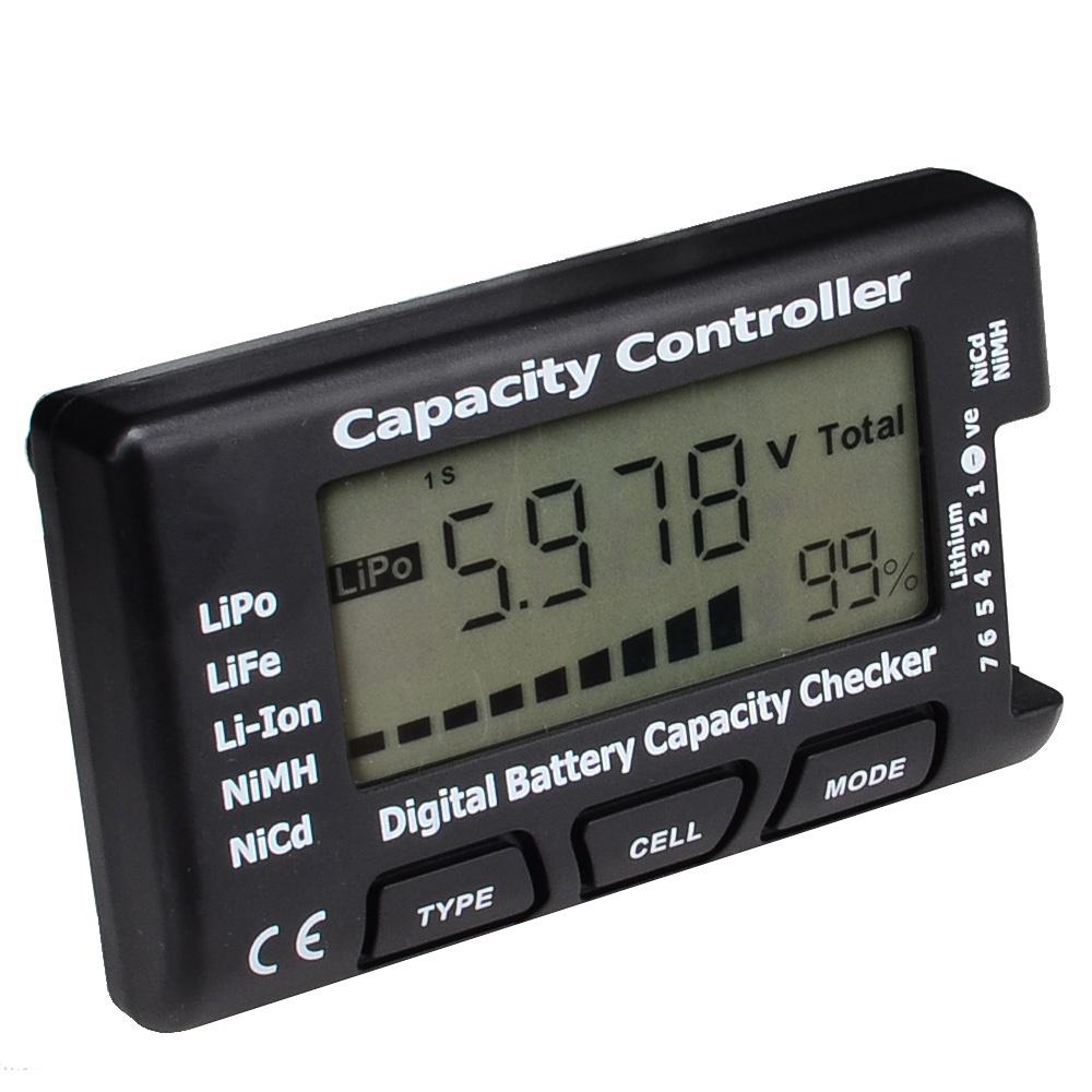 

RC Cellmeter-7 Digital Battery Capacity Tester for Lipo life Li-ion nicd nimh battery Voltage Tester check