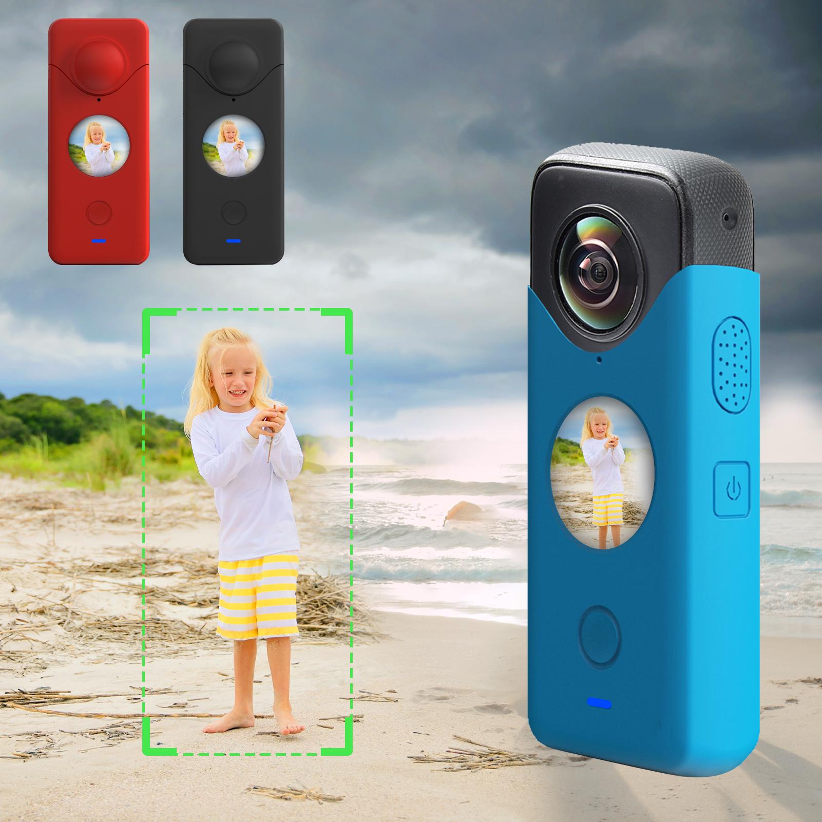 Custodia Protettiva In Plastica Per Insta360 One X2, 2 Pezzi – Copertura Antiurto Con Finestra Laterale Per Batteria E SD, Include Vite E Chiave - 4