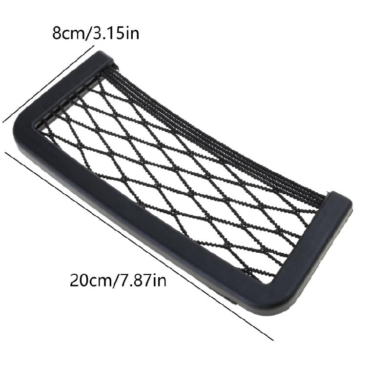 Elastic Storage Pocket Net Holder for Purse Bag Phone Change Universal Fit