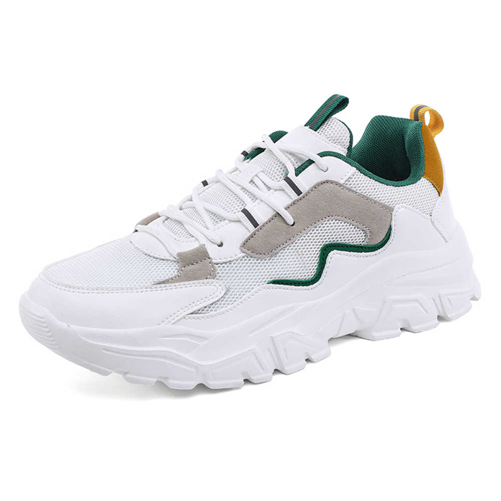 

Thick Sole Breathable Tennis For Women Sports Flats Women s Shoes Sneakers Green Shoes Woman Trnis Loafer lar Super Deals 35