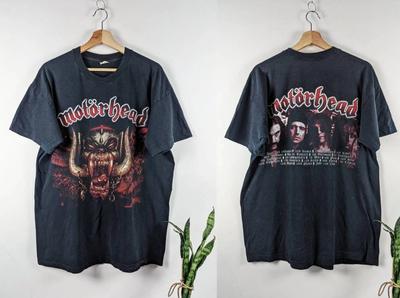 Vintage 90's Motorhead Euro Tour REPRINT T-shirt Size S-5XL