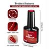20 Colors Gel Nail Polish Kit with LED Lamp, Nail Drill, Base&Top Coat, Files, Rhinestones Full Set