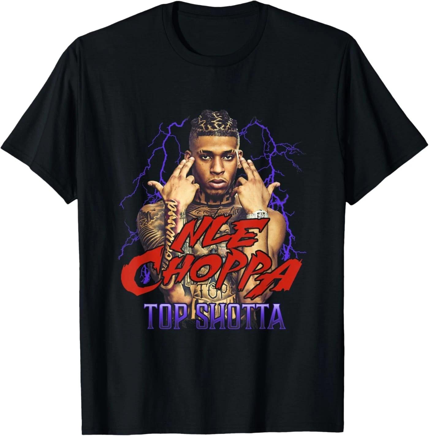 Nle Choppa - Top Shotta Lightning Unisex T-Shirt 3XL