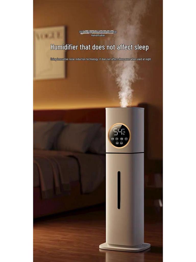 8L Aromatherapy Humidifier with Large Mist for Bedroom and Nursery