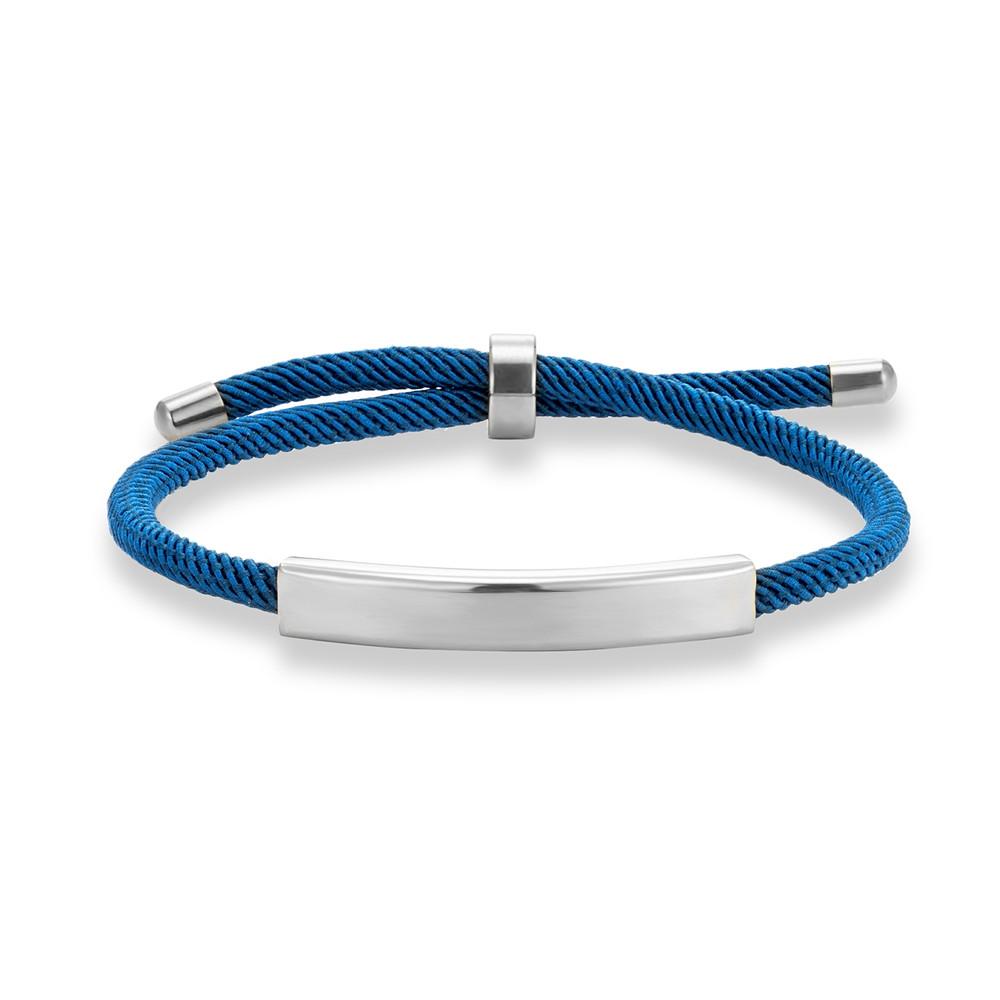 Personalisierte Medizinische Alarmarmbänder Individuell Gravierte ID Telefon Armbänder Trendige Notfallseilarmbänder Geschenke