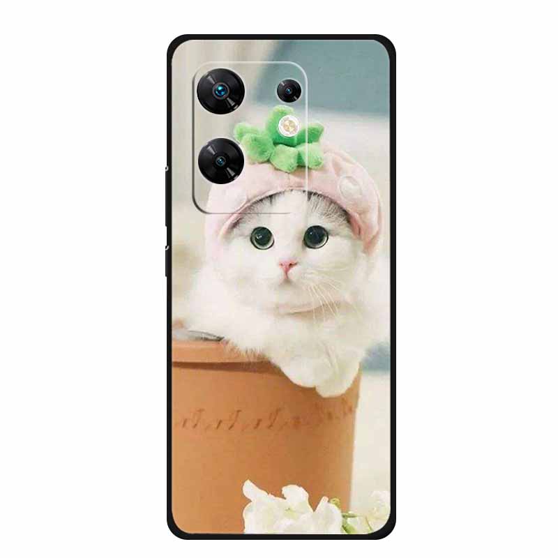 For Infinix Zero 30 4G Case Animals Soft Silicone TPU Back Cover Phone Cases For Infinix Zero30 4G X6731B Bumper Wolf Cool Coque